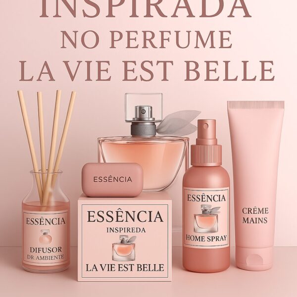 Essência Inspiração La Vie In Rose 100 ml