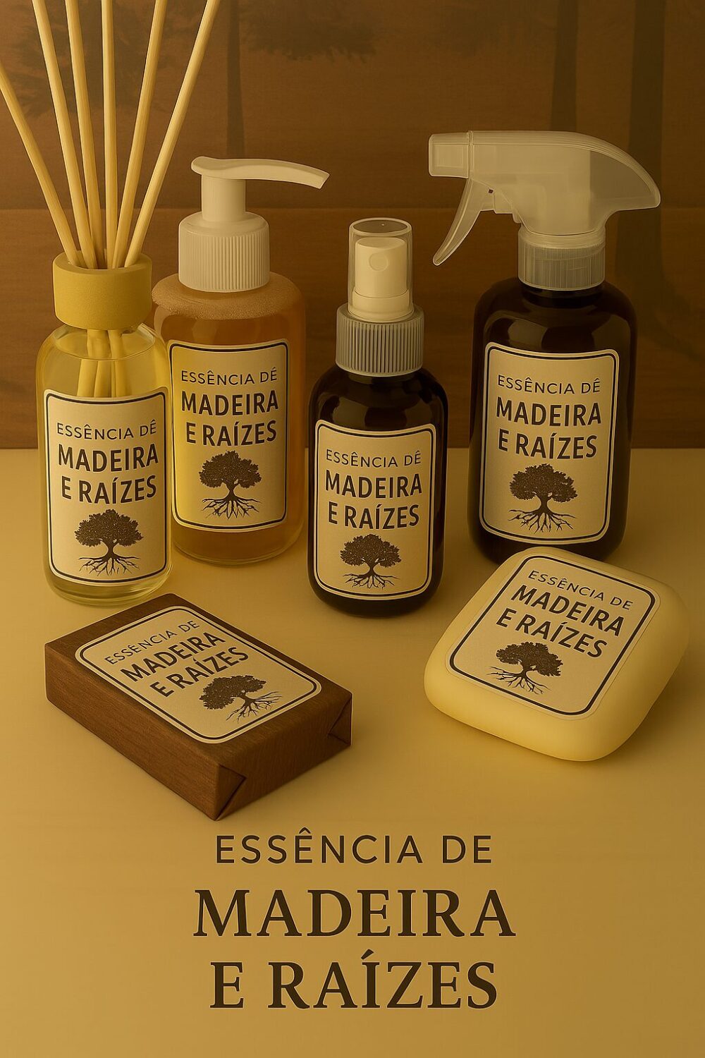 Essência Madeira e Raízes 1000 ml