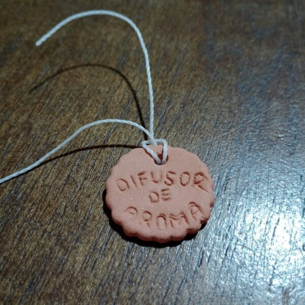 Pingente Ceramica Terra Difusor de Aroma