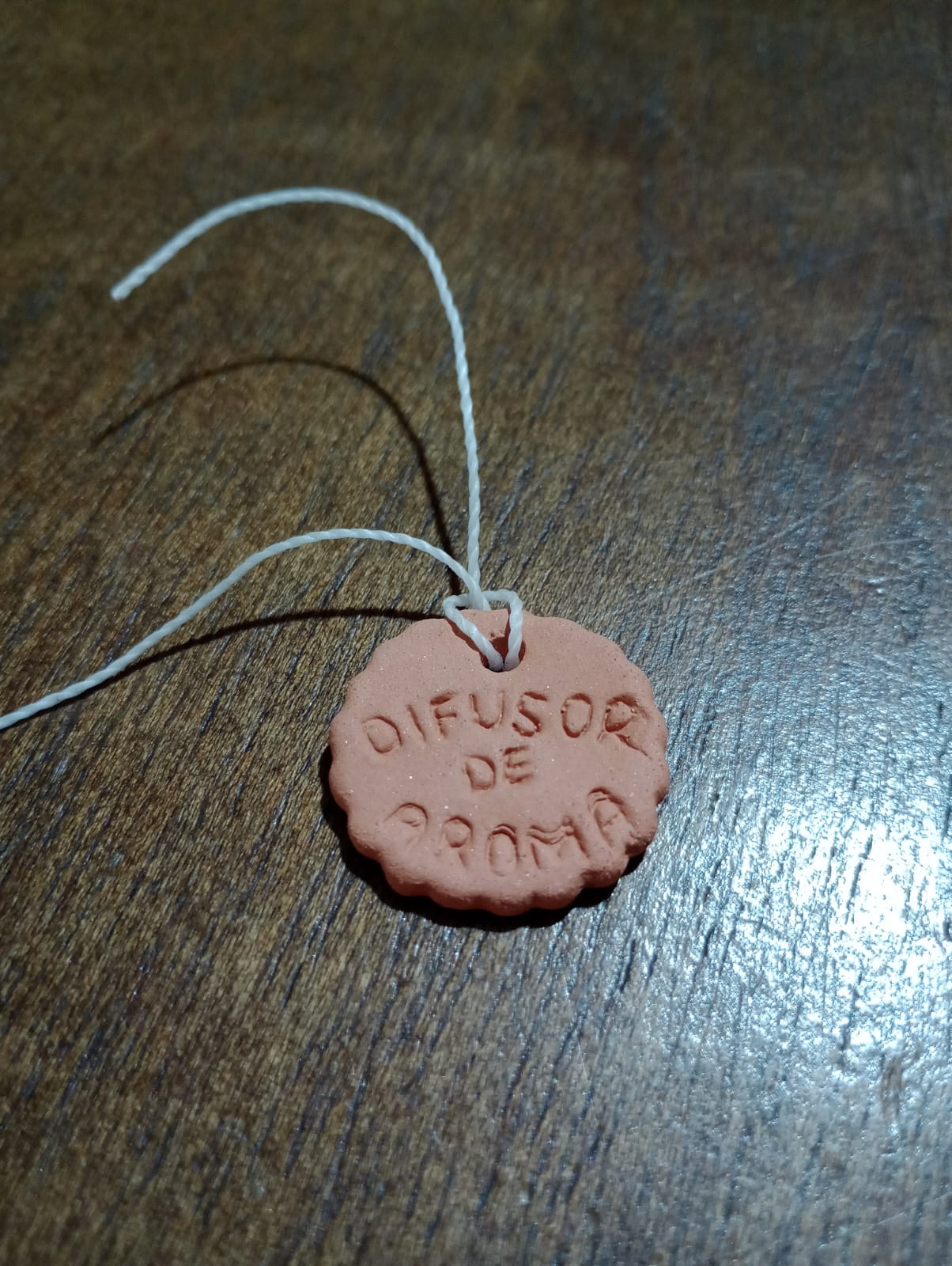 Pingente Ceramica Terra Difusor de Aroma