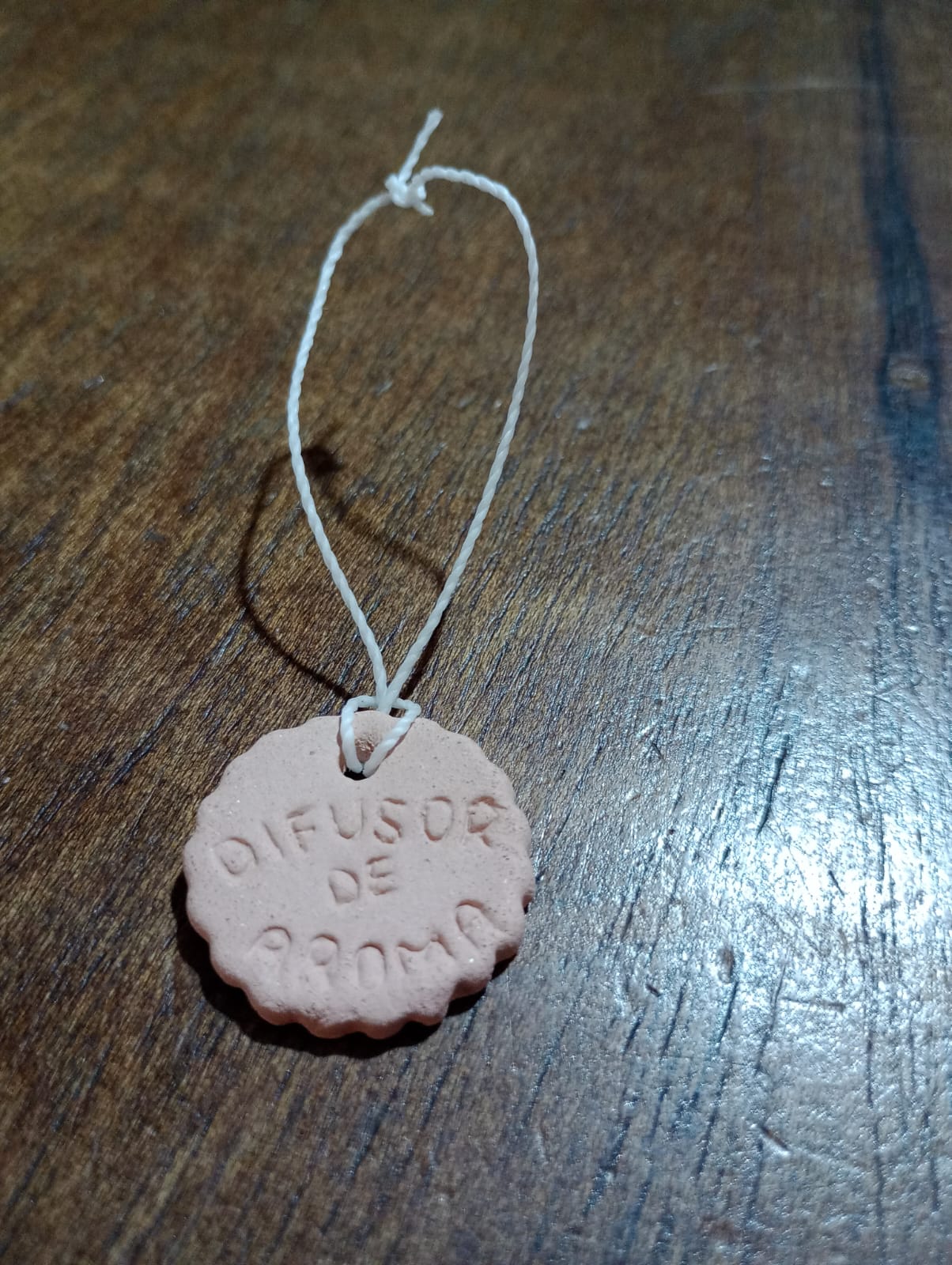 Pingente Cerâmica Rose Difusor de aroma