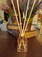 Frasco Vidro Cubo Ouro Translúcido 50ML R18/415 - Imagem 3