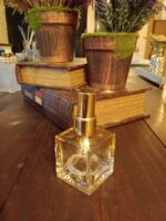 Frasco Vidro Cubo Ouro Translúcido 50ML R18/415 - Imagem 4