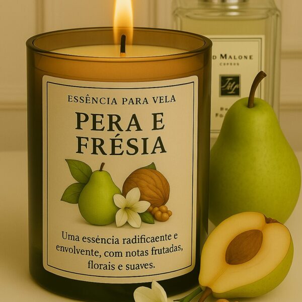 Essência Jo Jo Pera Inglesa Vela 100ml