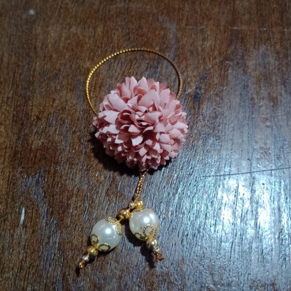 Pingente Cravo Perolas Rose