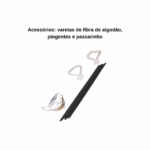 Kit Lavabo Aromatizador De Ambiente E Porta Sabonete 250ml Mini Texas Preta - Imagem 4