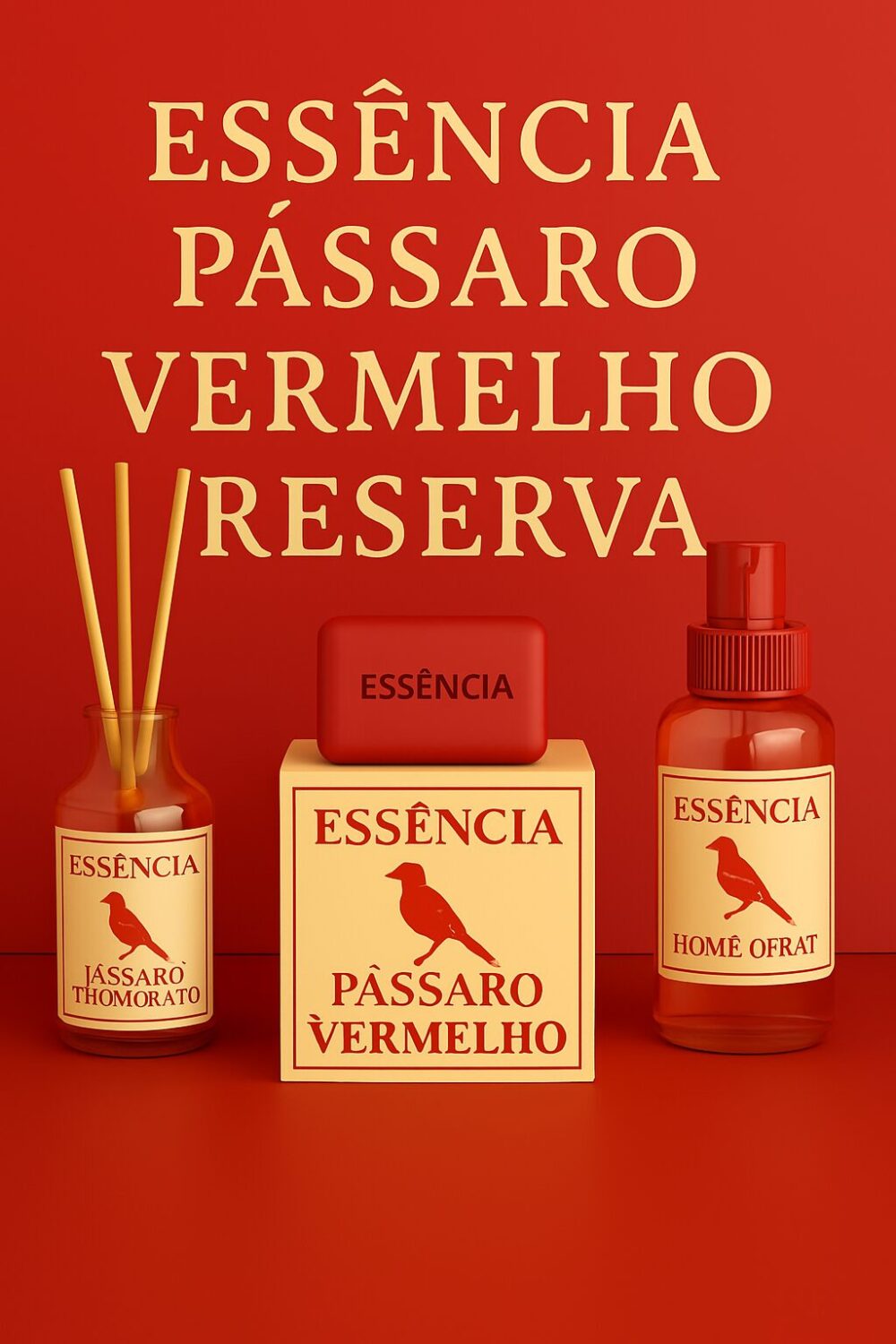 Essência Inspirada Reserv Passáro Vermelho 100 ml