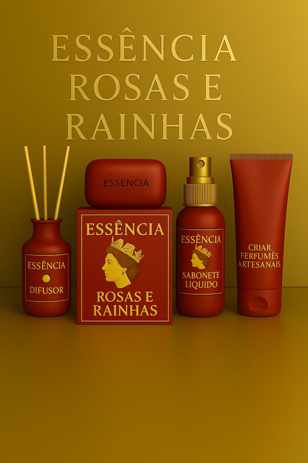 Essência Rosas e Rainhas 100 ml
