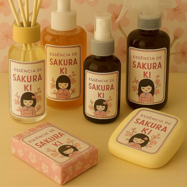 Essência Inspirada na Sakura Ki 100 ml