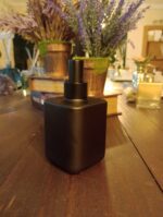 Frasco Vidro Garrafa Mini Texas Fosca Preta 250 ml R28/410 - Imagem 2