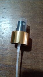 Válvula Spray Preta Com DouradoR28/410