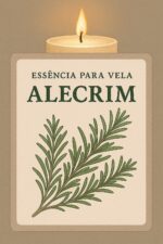 Essência Alecrim Vela 100 ml