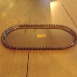 Bandeja de Acrílico Âmbar Transparente