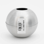 Forma Bola de Alumínio Nº 10: Ideal para Velas, Sabonetes e Bath Bombs