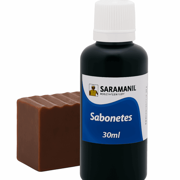 Corante Liquido Sabonete Saramanil Chocolate  30 ml