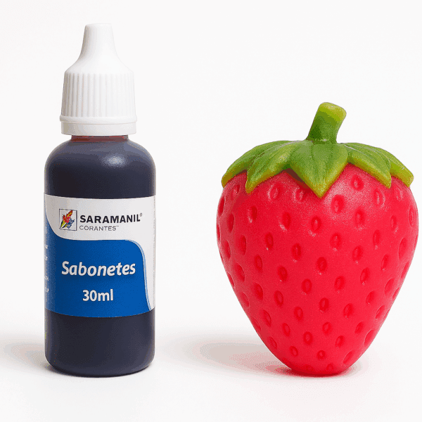 Corante Saramanil Vermelho para sabonetes artesanais"