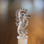 A Tampa Acrílica Cavalo Marinho Transparente R28/410