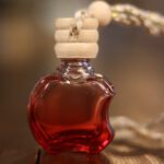 AROMATIZADOR DE CARRO MAÇÂ 9ML COM TAMPA DE MADEIRA