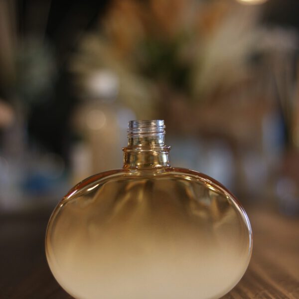 Frasco Vidro Jolie 300 ml R28/410 Degrade Dourado