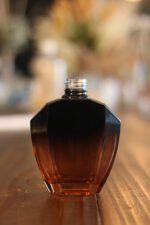 Frasco Vidro Elegance  Ambar e Preto  250ml R28/410