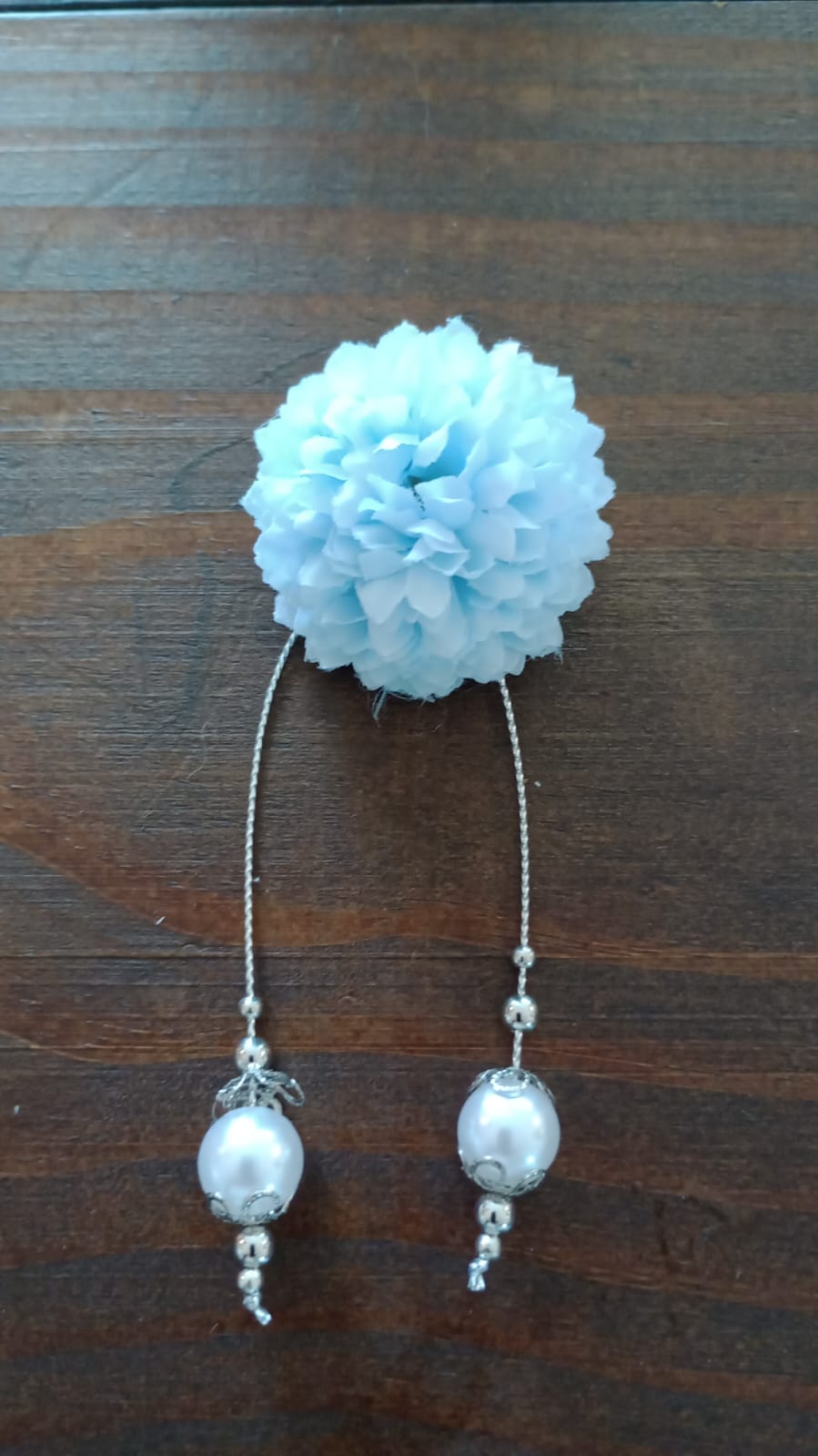 Pingente Cravo Azul decorativo para frascos e aromatizadores