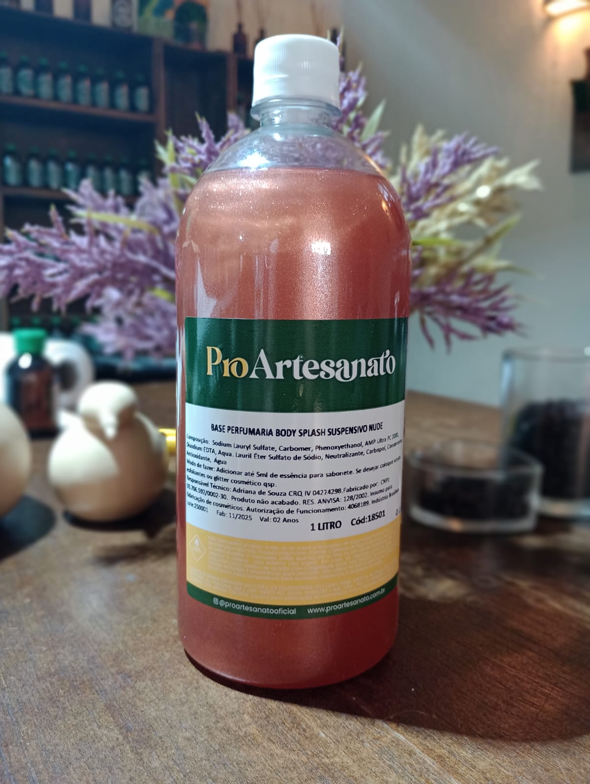 body splash nude Base Perfumaria Colônia/Body Splash Nude (Lt) - Imagem 1