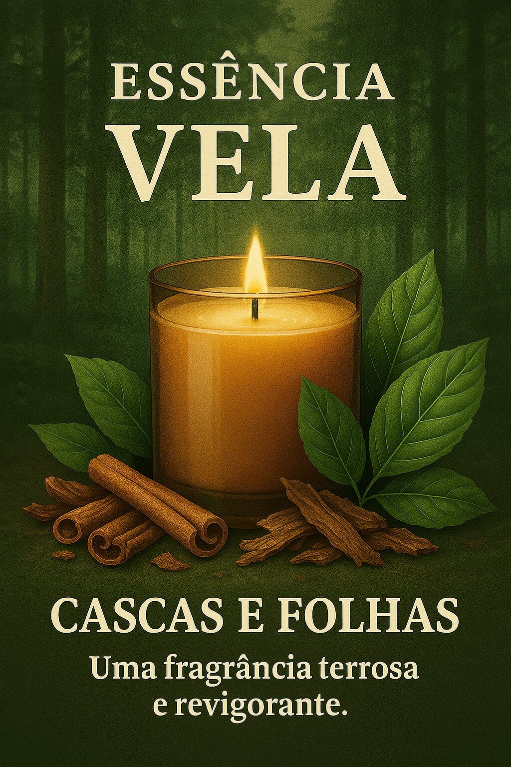 Essência Cascas e Folhas 100 ml Vela