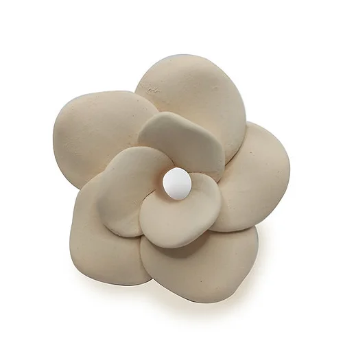 Enfeite para Difusor Flor de Cerâmica Com Furo