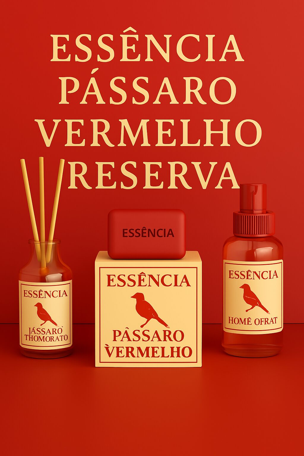 Essência Inspirada Reserv Passáro Vermelho 100 ml