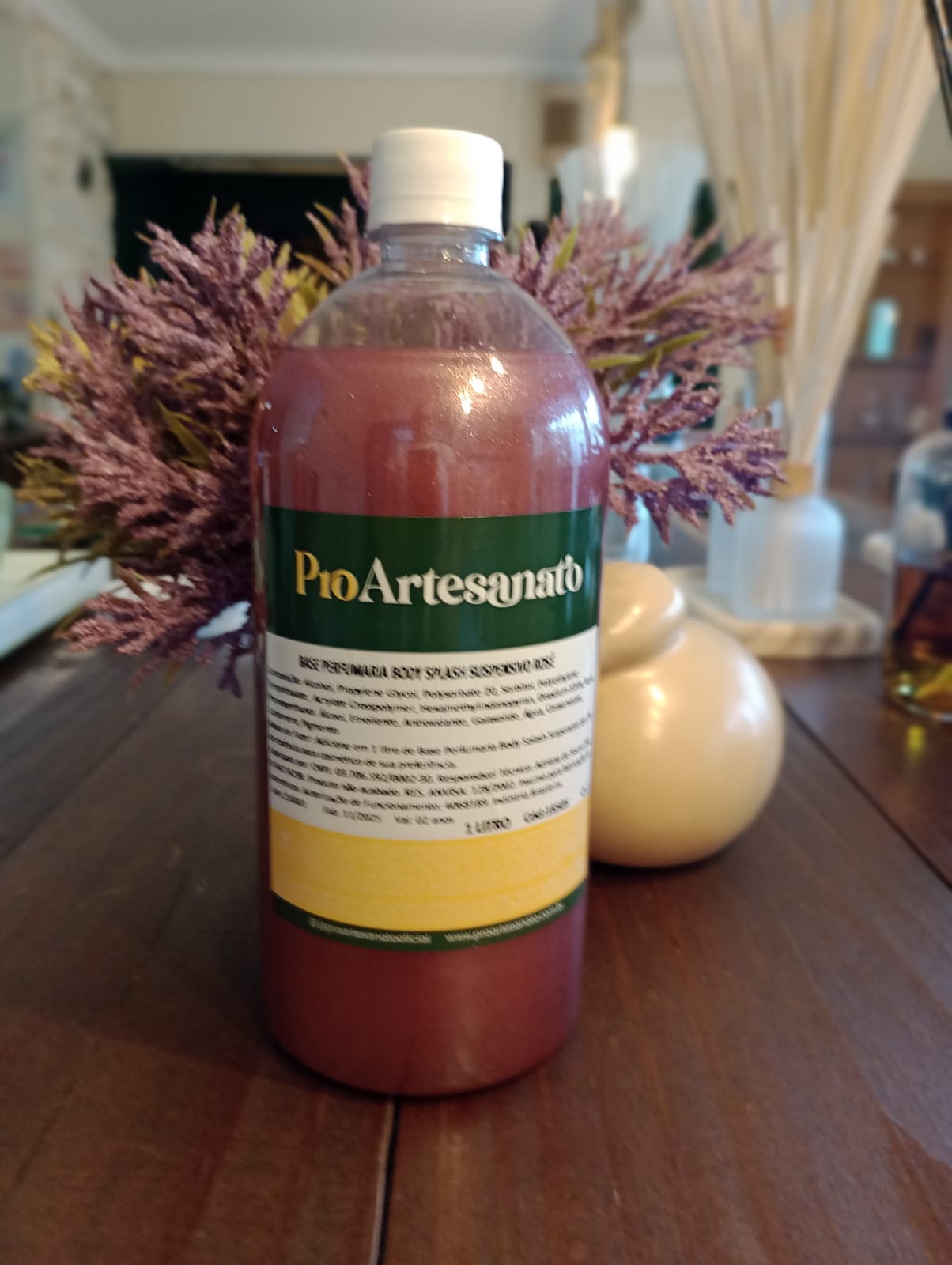 rose Base Perfumaria Colônia/Body Splash Rose (Lt) - Imagem 1