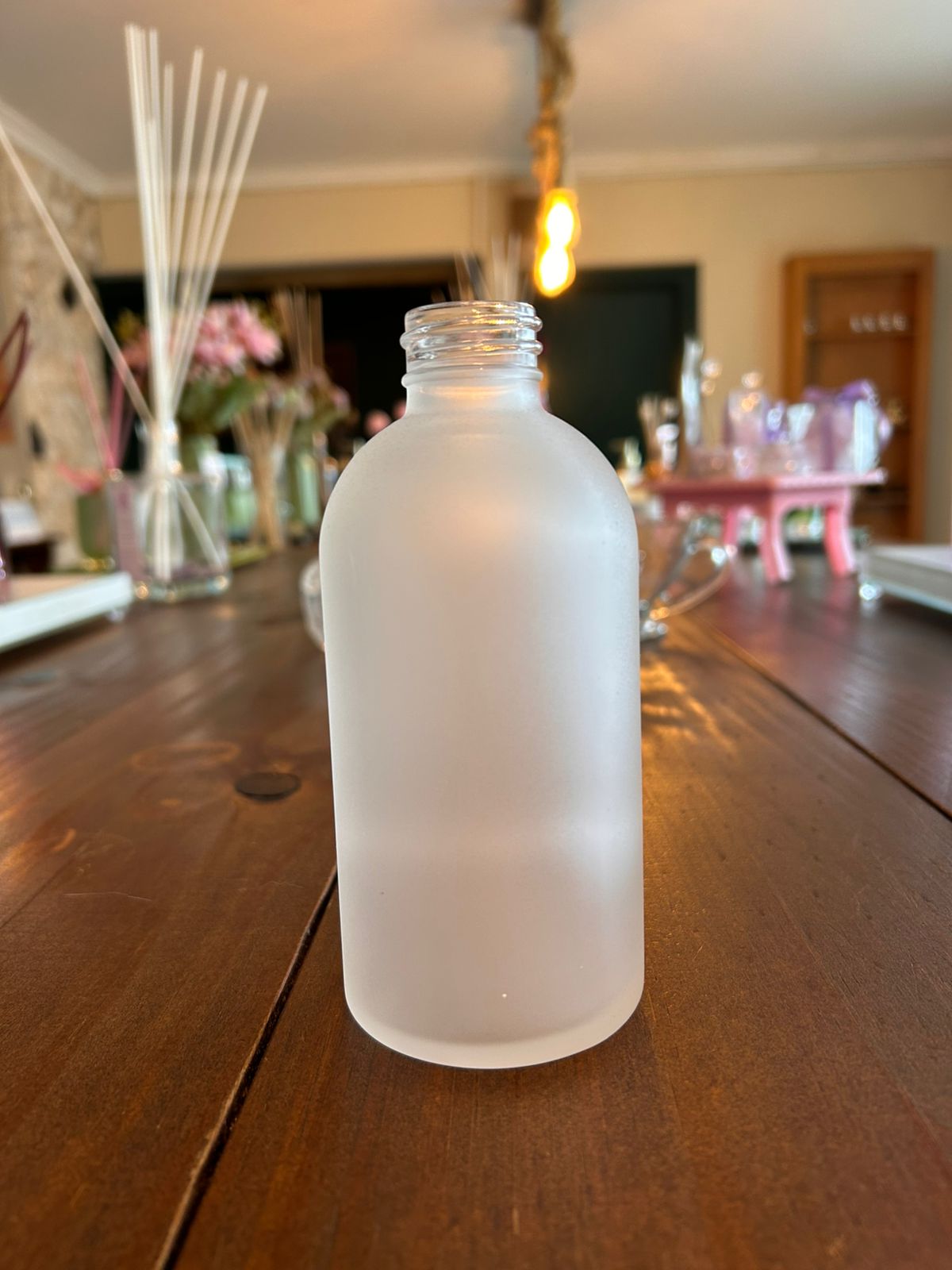 IMG_1715.JPG Frasco Vidro Gaudy Fosco 250ml R28/410 - Imagem 1