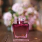 Frasco Cubo 100ml Degrade Vinho