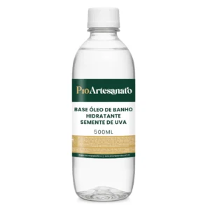 Base Óleo de Banho Hidratante Semente de Uva 500ml frasco do produto"
